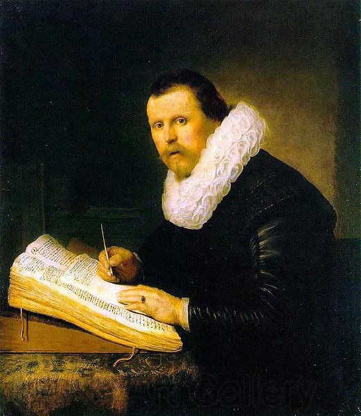 Rembrandt van rijn Portrait of a scholar. Norge oil painting art